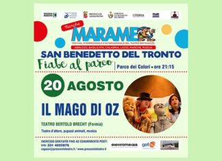 Fiabe al Parco, “Il mago di Oz” rivive nel Giardino dei Colori di San Benedetto del Tronto