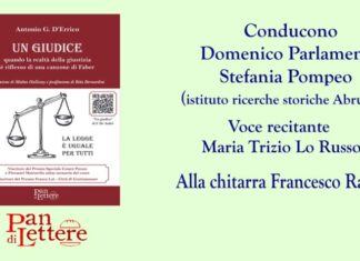 Alchimie d’Arte, Antonio Gerardo D’Errico presenta “Un giudice” al GiovArti di Centobuchi