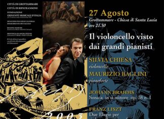 XXIII FestivaLiszt, Maurizio Baglini e Silvia Chiesa in concerto questa sera a Grottammare