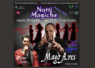 “Notti Magiche”, ultimo appuntamento a Grottammare con il Mago Ares e lo spettacolo di danza