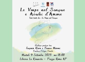 “Le vespe nel sangue e Aculei d’amore”, dialogo poetico con Eugenio Ravo e Franca Maroni alla Libreria Rinascita di Ascoli