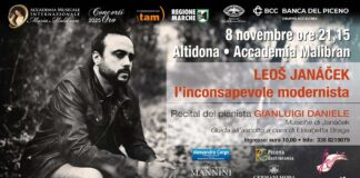 “Leoš Janáček: l’inconsapevole modernista”, recital del pianista Gianluigi Daniele alla Malibran di Altidona