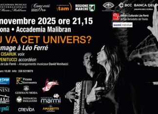 La chanson française all’Accademia Malibran con l’omaggio a Léo Ferré del duo Cisaruk e Venitucci