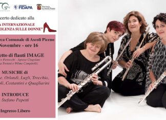 Giornata contro la violenza sulla donna, il Quartetto di flauti Image in concerto alla Pinacoteca di Ascoli