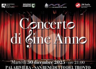San Benedetto del Tronto, grande concerto di fine anno al Palariviera