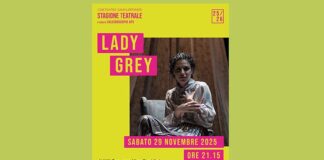 “Lady Grey” in scena venerdì 23 gennaio al Cineteatro San Filippo Neri