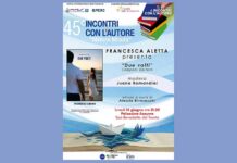 Incontri con l’autore, si apre la 45esima edizione con Francesca Aletta e il romanzo “Due volti”