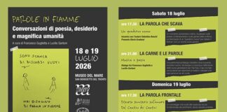 “Parole in fiamme”, la poesia accende il Museo del Mare di San Benedetto del Tronto