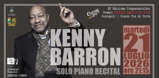 Kenny Barron in concerto a Corropoli, il respiro del grande jazz per il Premio Alfredo Impullitti 2026
