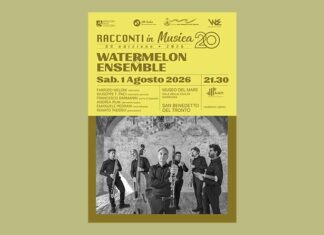 “Racconti in musica”, Fabrizio Meloni e il Watermelon Ensemble in concerto al Museo del Mare