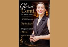 Gloria Conti in concerto il 19 agosto alla Palazzina Azzurra di San Benedetto del Tronto