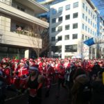 Corsa di Natale a Issy Les Moulineaux