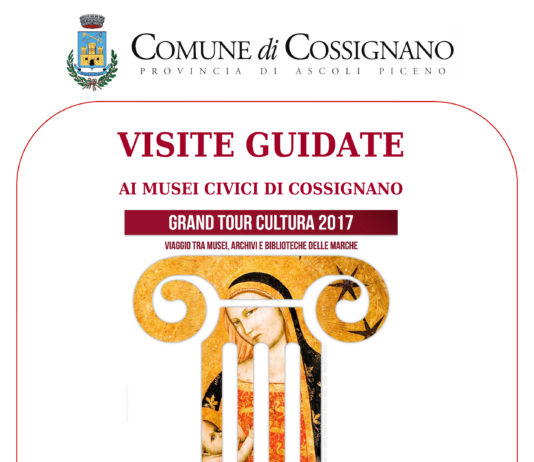 Visite guidate ai Musei Civici di Cossignano, Grand Tour Cultura 2017