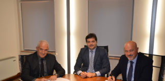 È nata la Banca del Piceno. Firmato l’atto di fusione alla presenza del notaio Gino Colantoni