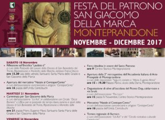 Monteprandone, Festa del Patrono San Giacomo della Marca