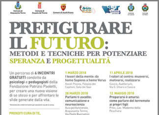 Prefigurare il futuro, ciclo di incontri per potenziare speranza e progettualità
