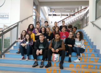 La Samb ospite al Liceo Scientifico “Benedetto Rosetti”