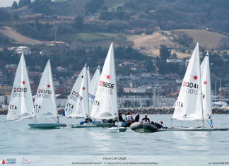 Italia Cup Laser, oltre trecento velisti al porto di San Benedetto. Unico assente, il vento