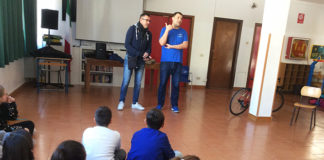 La “Tirreno – Adriatico” fa tappa alla Miscia con Filippo Del Zompo e Alessio Marcozzi