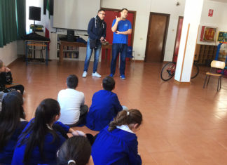 La “Tirreno – Adriatico” fa tappa alla Miscia con Filippo Del Zompo e Alessio Marcozzi