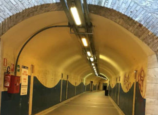 Macerata, restyling galleria dei Giardini Diaz. Dal 4 aprile chiuso l’accesso agli ascensori