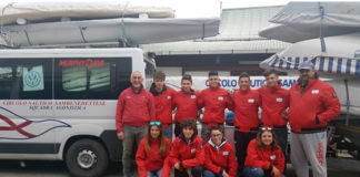La squadra Laser del Circolo Nautico Sambenedettese in gara ai Campionati Europei