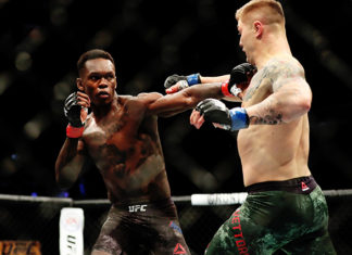 Ultimate Fighting Championship Glendale, Adesanya batte Vettori