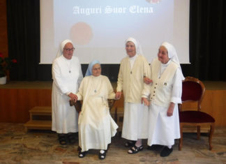 Grande festa dalle Concezioniste per i cento anni di suor Elena