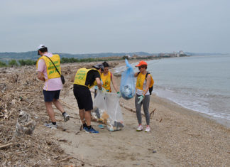 Spiagge pulite, Legambiente in azione nella Riserva Naturale Sentina