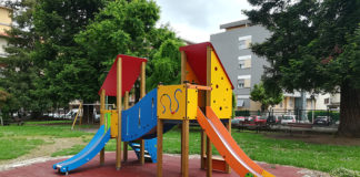 Ascoli, attivi i nuovi giochi al parco di via Vittorio Emanuele Orlando
