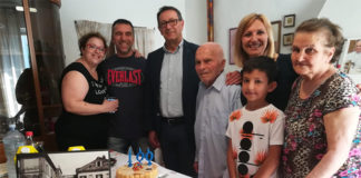 San Benedetto, Luigi Giuliani ha compiuto cento anni