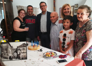 San Benedetto, Luigi Giuliani ha compiuto cento anni