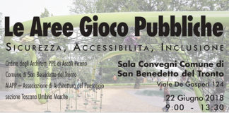 A San Benedetto un convegno sulle aree gioco, confronto tra progettisti e utilizzatori