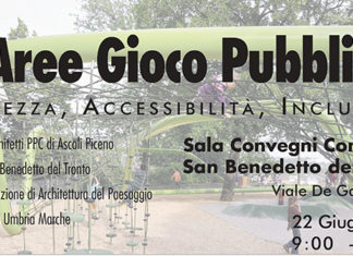 A San Benedetto un convegno sulle aree gioco, confronto tra progettisti e utilizzatori