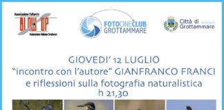 Fotocineclub Grottammare e Blow Up, incontro con il fotografo Gianfranco Franci