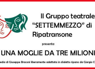 Risate e divertimento a Cossignano con la compagnia teatrale “Settemmezzo”