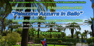 “Palazzina Azzurra in Ballo”, serata a pieno ritmo con la scuola Salsavor