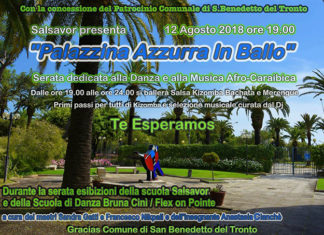 “Palazzina Azzurra in Ballo”, serata a pieno ritmo con la scuola Salsavor