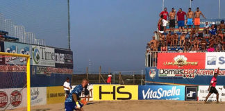 Beach Soccer, la Samb rimonta contro il Palazzolo e approda in semifinale