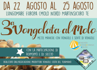 La Vongolata di Martinsicuro, cinque giorni di “Paparazzate” al Molo Nord