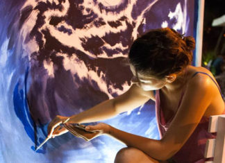 “Jutt Wall” a Grottammare, un connubio tra arte e cibo con L’Astrolabio e Juttenizie