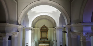 Porchia e il restauro della Chiesa di Santa Lucia dopo il terremoto