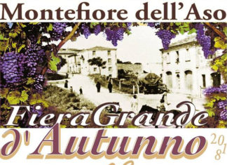 La “Fiera Grande d’Autunno” torna il 16 settembre a Montefiore dell’Aso