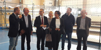 Ascoli Piceno: Istituto “Mazzocchi”, inaugurato lo spazio polivalente sportivo al Bocciodromo