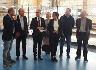 Ascoli Piceno: Istituto “Mazzocchi”, inaugurato lo spazio polivalente sportivo al Bocciodromo