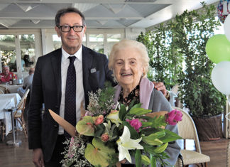 Gli auguri della città ad Annita Donati per il traguardo dei cento anni