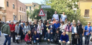 Fine settimana in Riviera per una delegazione di Viareggio. Tante le iniziative, gli omaggi e le foto