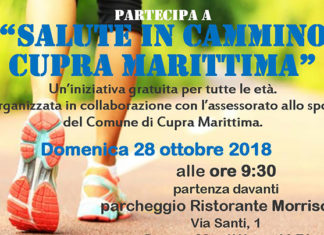 Cupra Marittima, al via il progetto “Sport senza età” per un corretto stile di vita