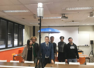 Università Politecnica delle Marche, Màlleus in prima linea con la “Macchina della pioggia”