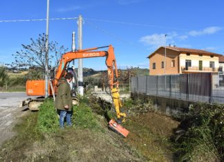 Pulizia dei fossi a Monteprandone, convenzione tra Comune e Consorzio Bonifica Marche